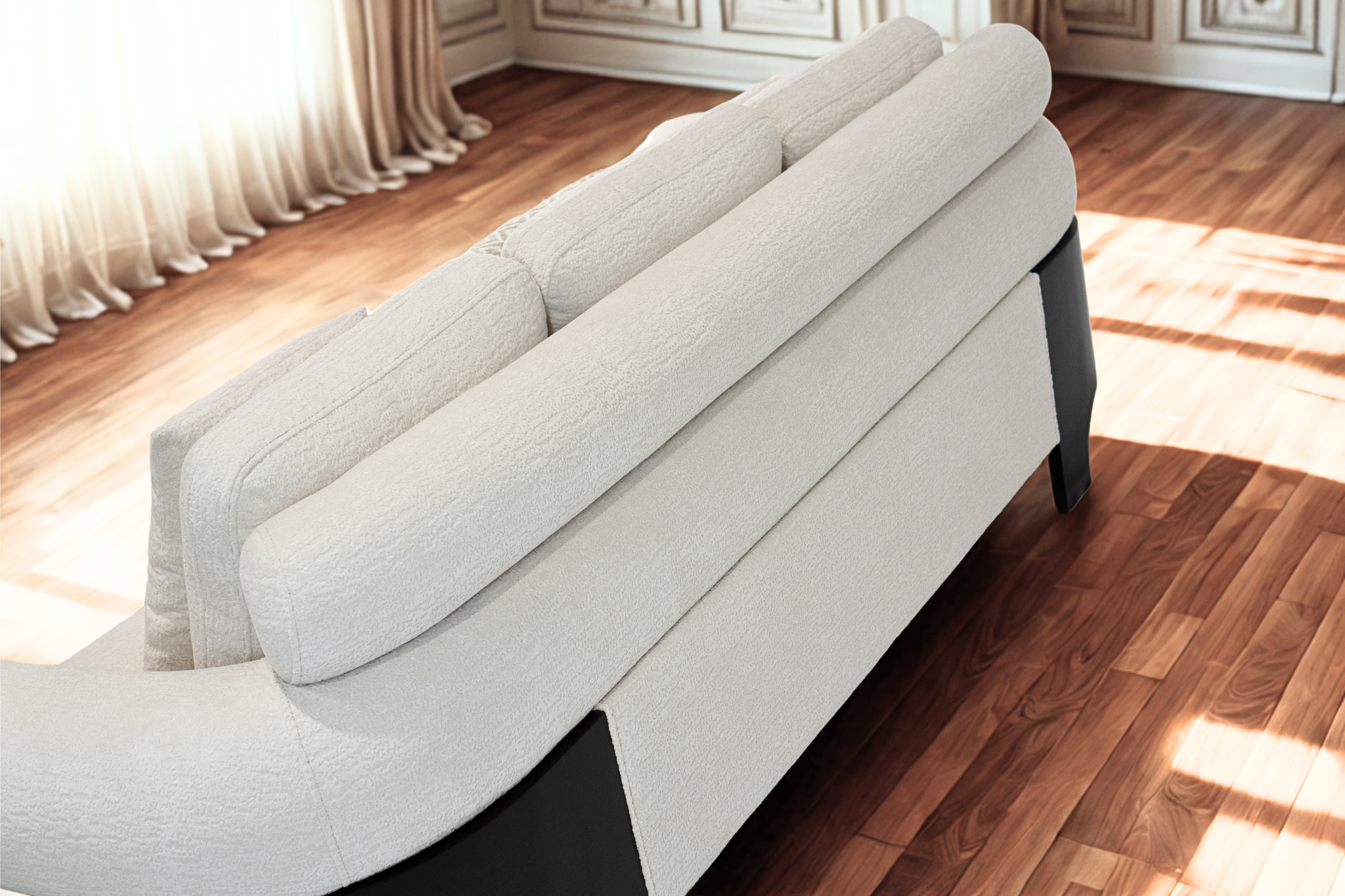 EBENE IVOIRE - Salon complet style néo-classique contemporain