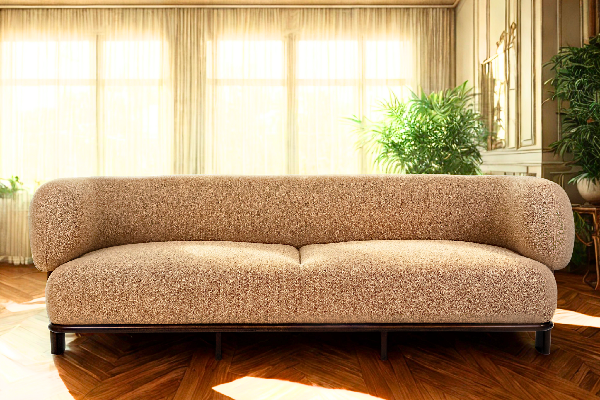 EBENE - Salon complet style contemporain organique chic