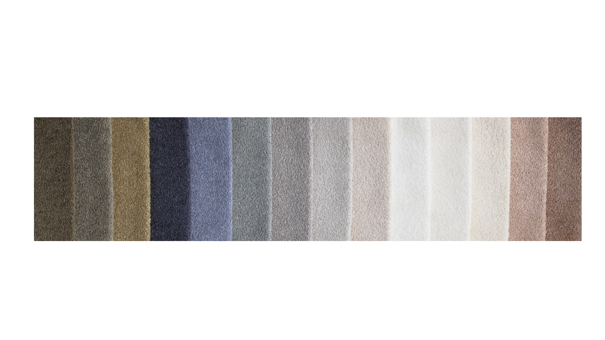 PAPYRUS - Canapé 4 places tissu velours texturé