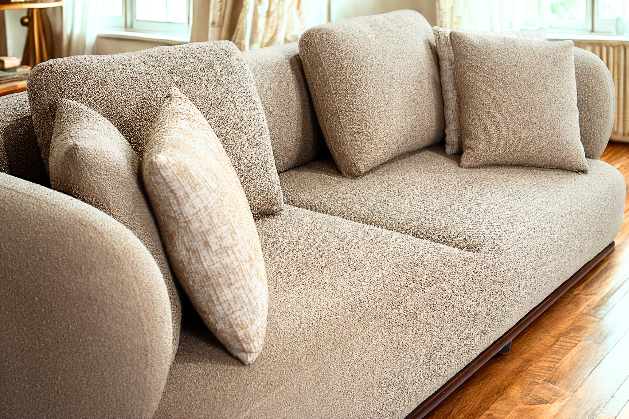 EBENE - Salon complet style contemporain organique chic