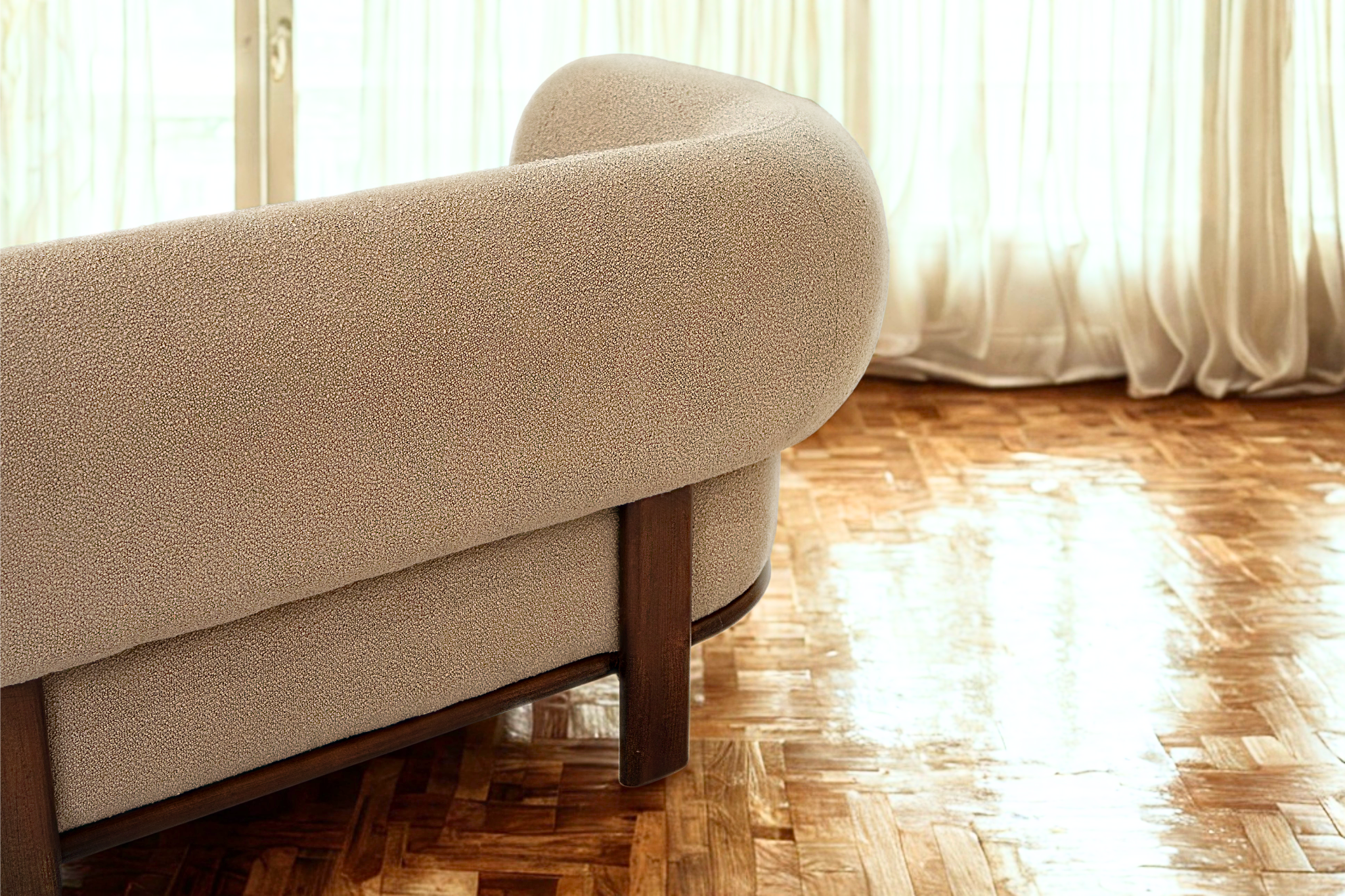 EBENE - Salon complet style contemporain organique chic