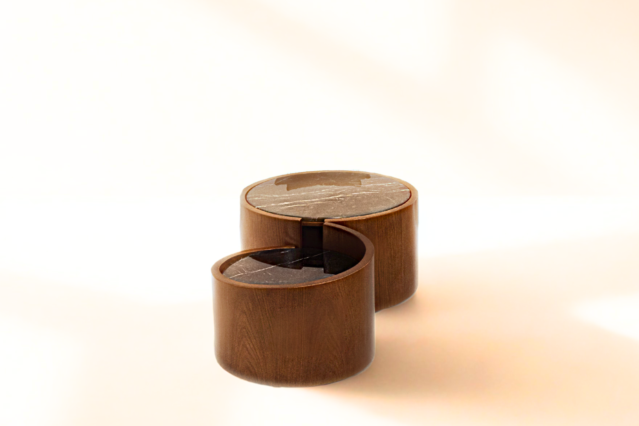 ASOUAN – Table basse design sculpturale