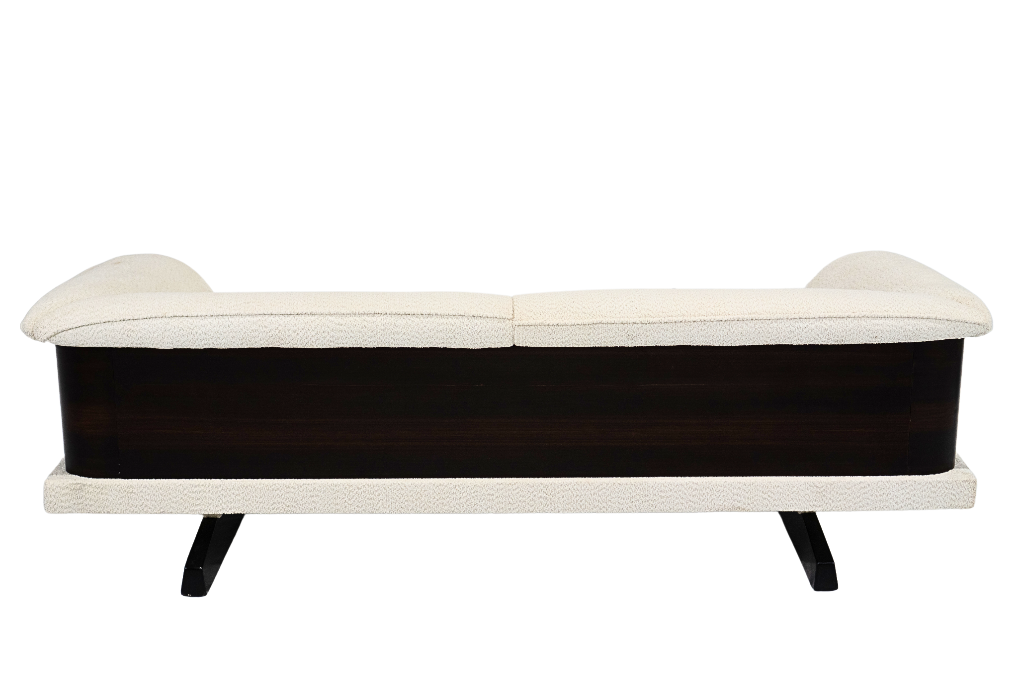 LOTUS - Salon complet matières contrastées tissu bouclette en relief