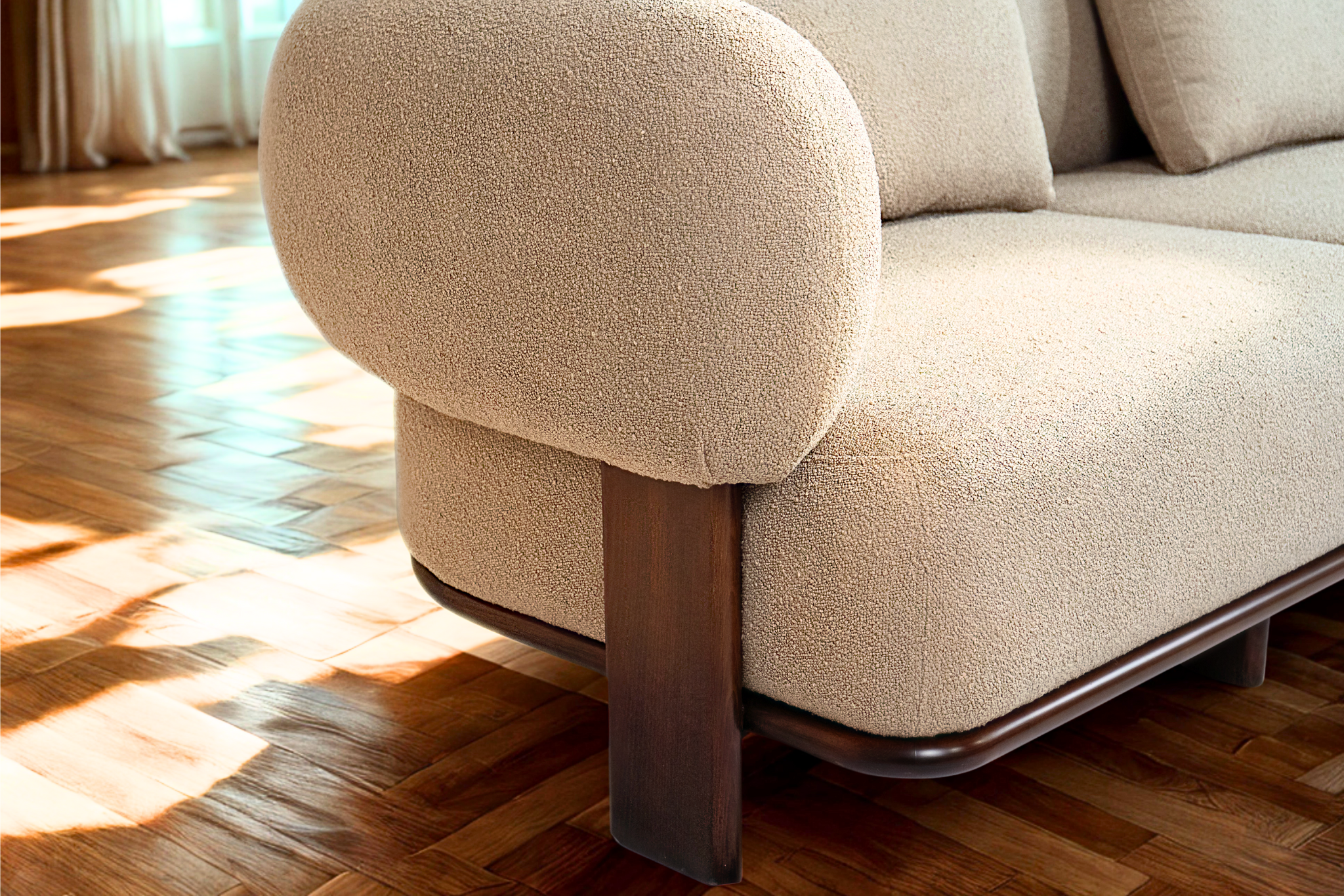 EBENE - Salon complet style contemporain organique chic